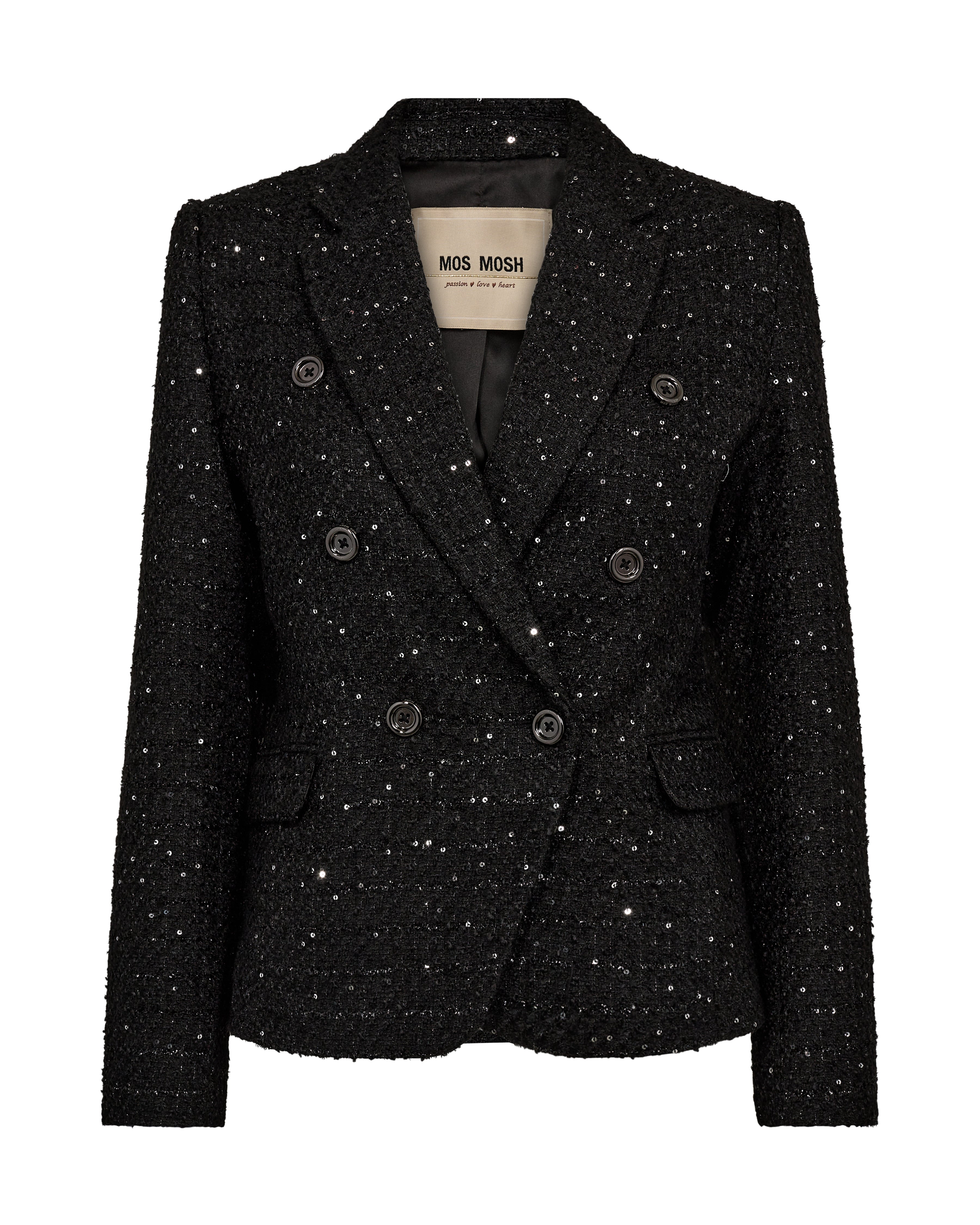 Mos Mosh Belize Bouce Blazer Black
