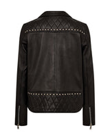 Mos Mosh Goha Stud Leather Jacket Black