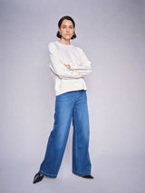 Mos Mosh Dara Deluxe Jeans Mid Blue 32