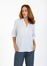 Coster Copenhagen Light Blue Stripe Shirt