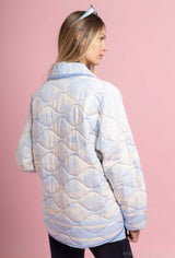 Jenny Quilted Jacket Blue