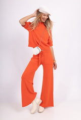 Izzy Cashmere Touch Pants Scirocco