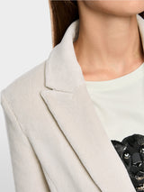 Marc Cain Collections Stretch Corduroy Blazer ZC34.17J31 Smoke