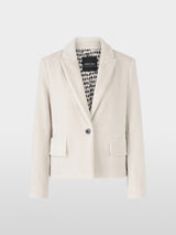 Marc Cain Collections Stretch Corduroy Blazer ZC34.17J31 Smoke