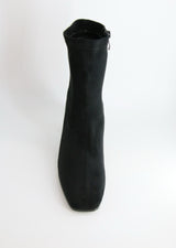Jane Boots Faux Suede Black