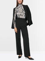 Marc Cain Collections long sleeve Top with City Motif ZC.48.12J41