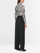Marc Cain Collections long sleeve Top with City Motif ZC.48.12J41