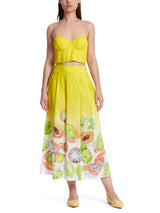 Marc Cain Collections Skirt Bright Sulphur WC71.11W36