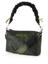 Marc Cain Sports Small Leopard Print Nylon Bag