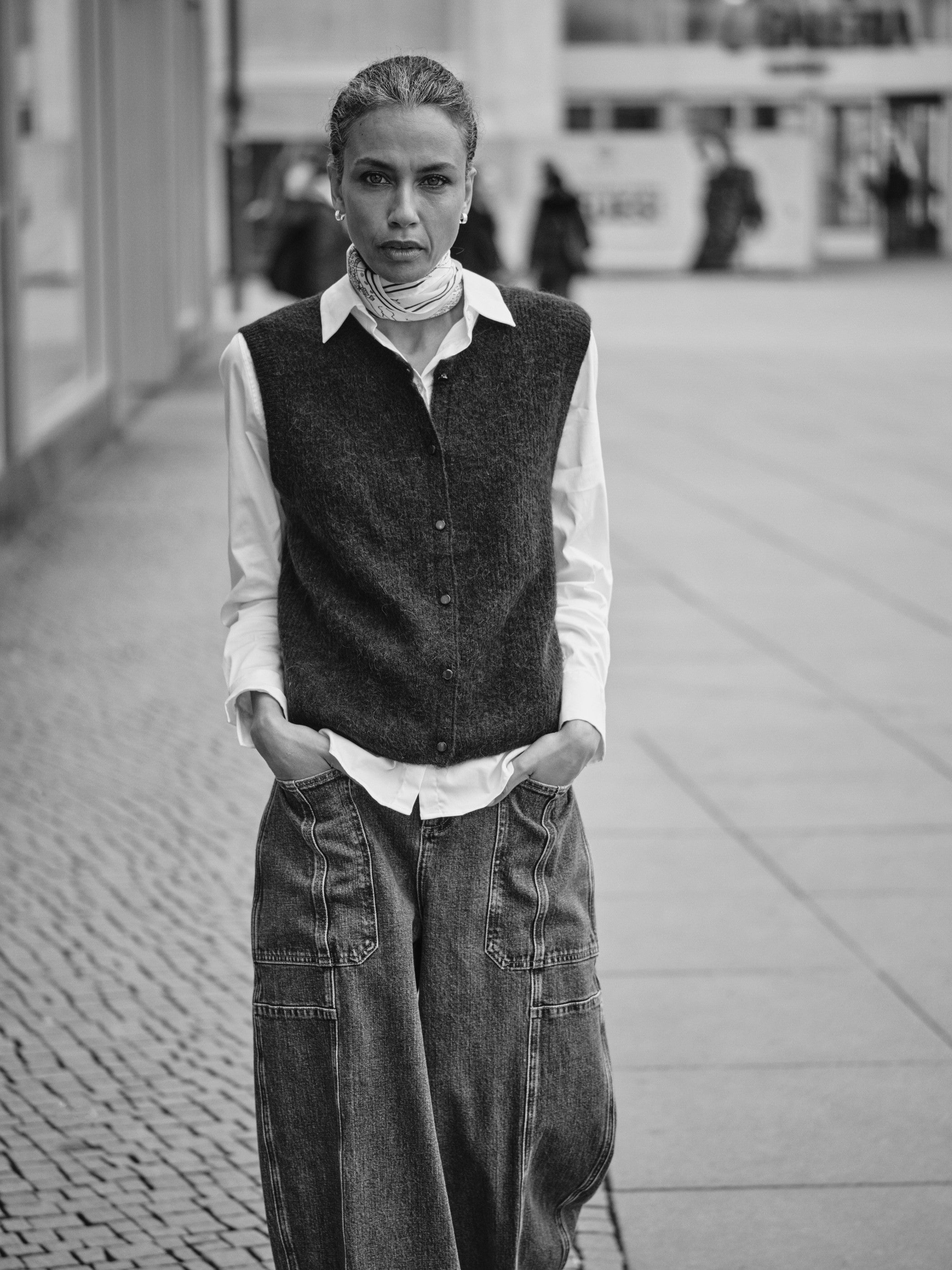 Mos Mosh Rosy Galleon Jeans Dark Grey Mélange