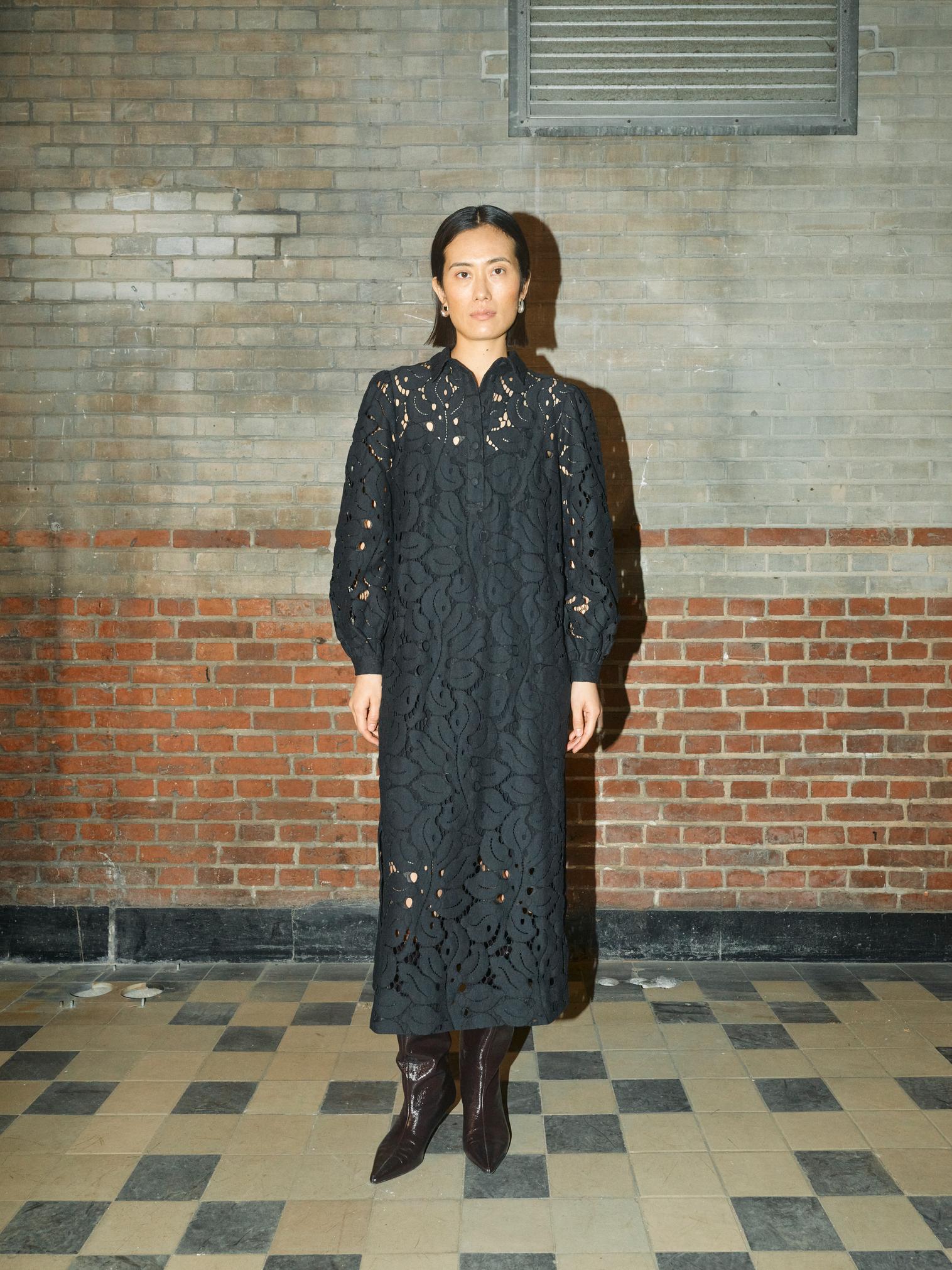 Mos Mosh Ylette Dress Black