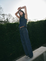 Mos Mosh Colette Nippon Jeans Dark Blue 32