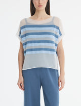Sarah Pacini Sweater Sky Blue 241.11.001