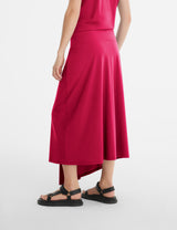 Sarah Pacini Long Skirt Raspberry 241.13.048