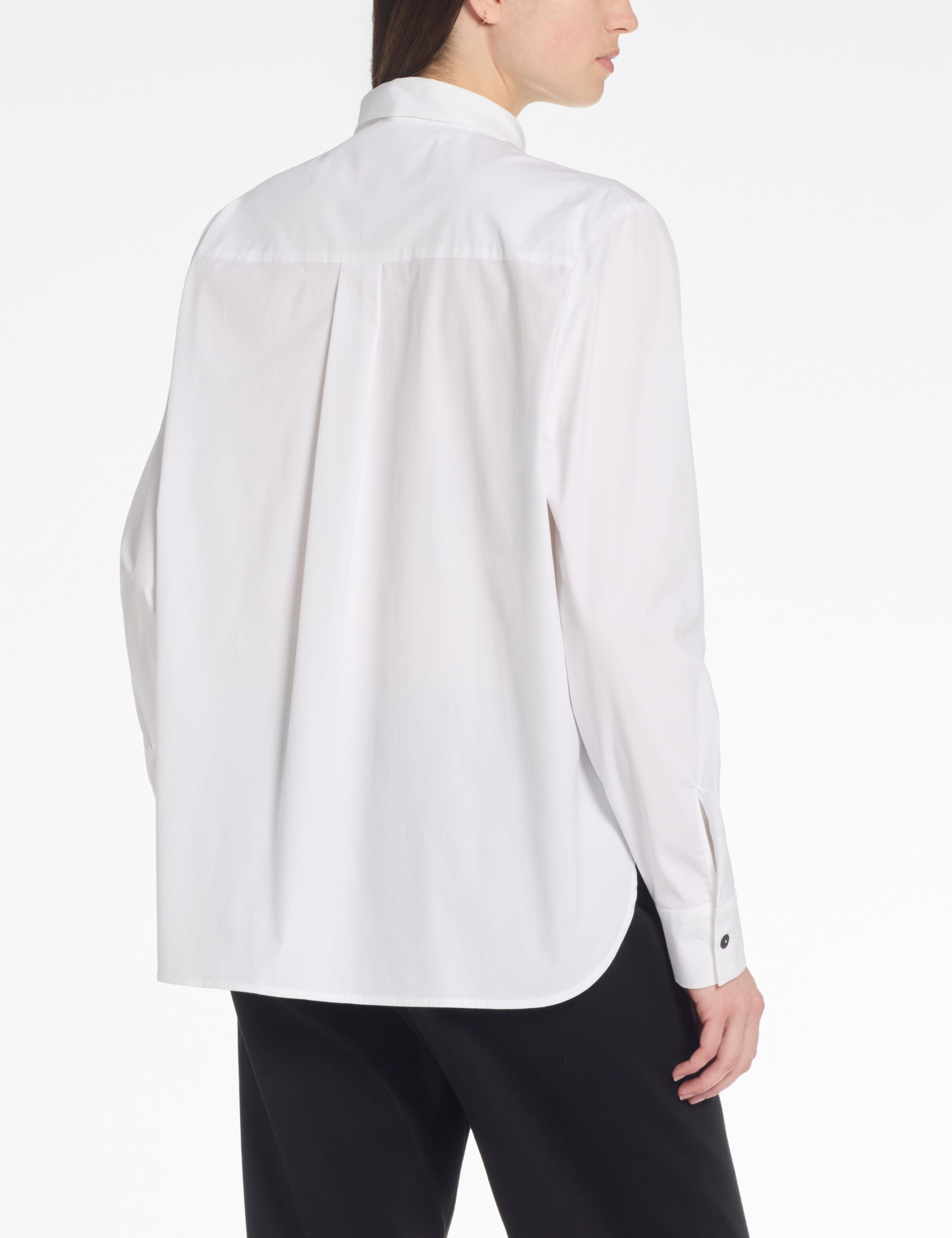 SARAH PACINI Naël Shirt White 13005