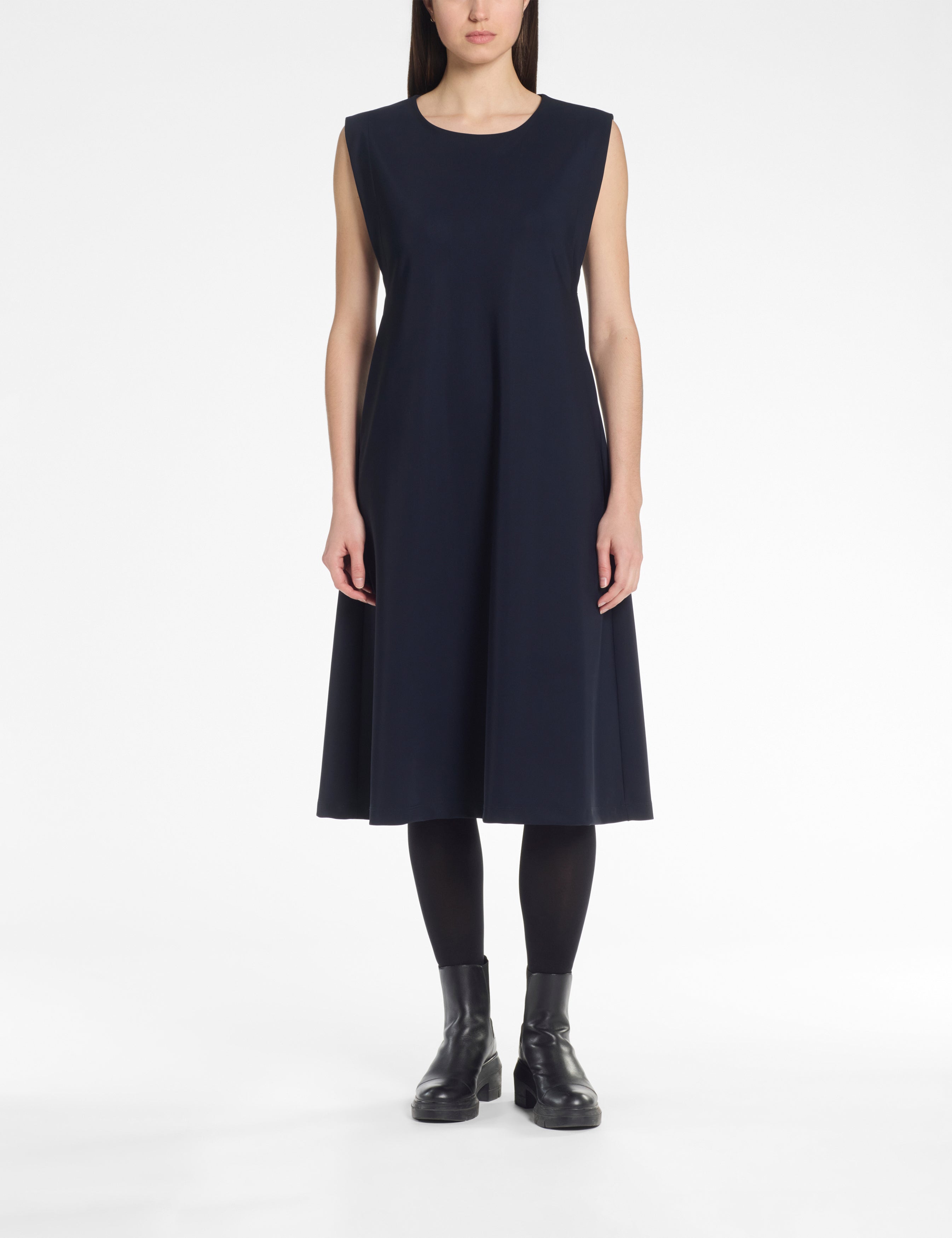 SARAH PACINI Long Dress Navy 13018