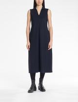 SARAH PACINI Long Dress Navy 13019