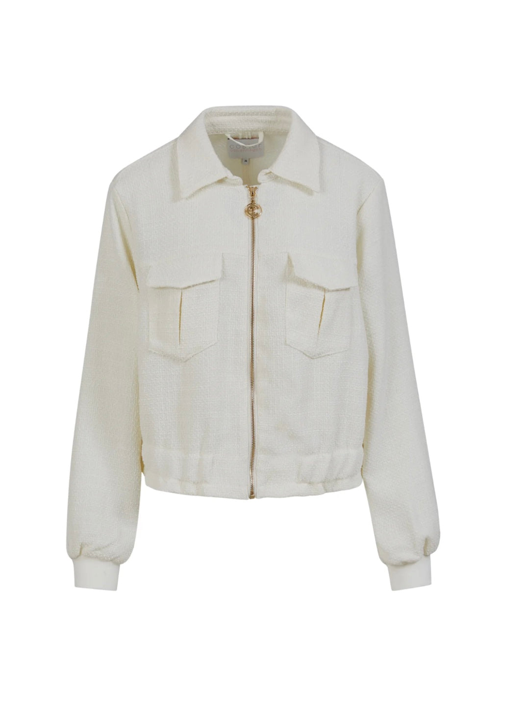 Coster Copenhagen Short Jacket with Pockets Off White