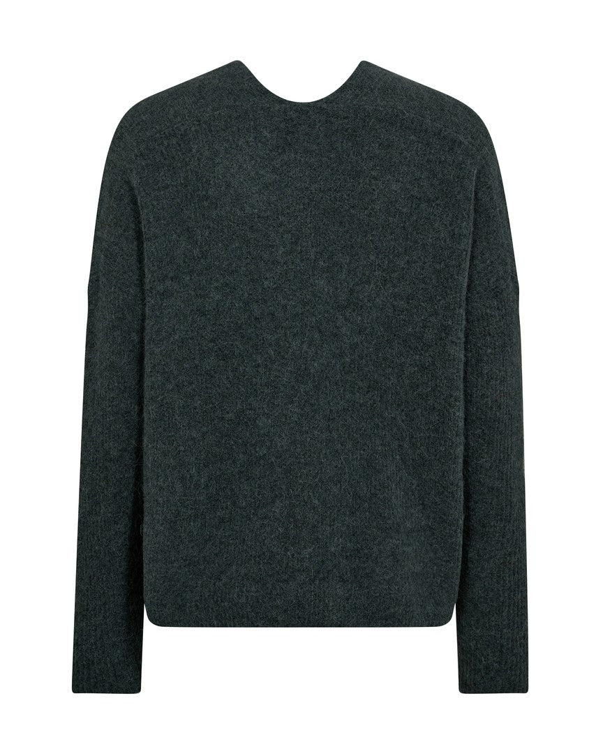 Mos Mosh Thora V-Neck Knit Urban Chic