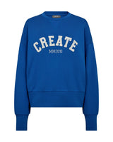 Mos Mosh Celli Sweatshirt Lolite Blue