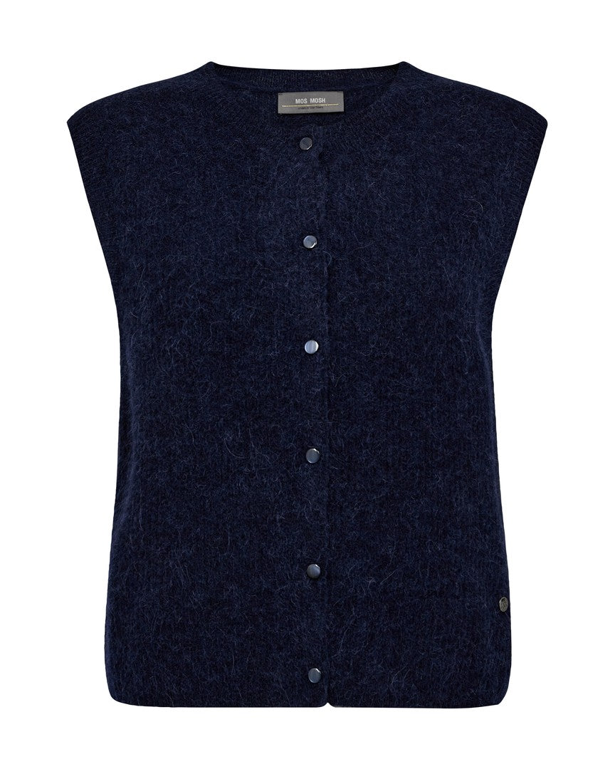 Mos Mosh Almine Thora Vest Maritime Blue