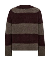 Mos Mosh Taci Stripe Knit Fudge