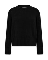 Mos Mosh Zari Cashmere Crewneck Black