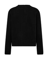 Mos Mosh Zari Cashmere Crewneck Black