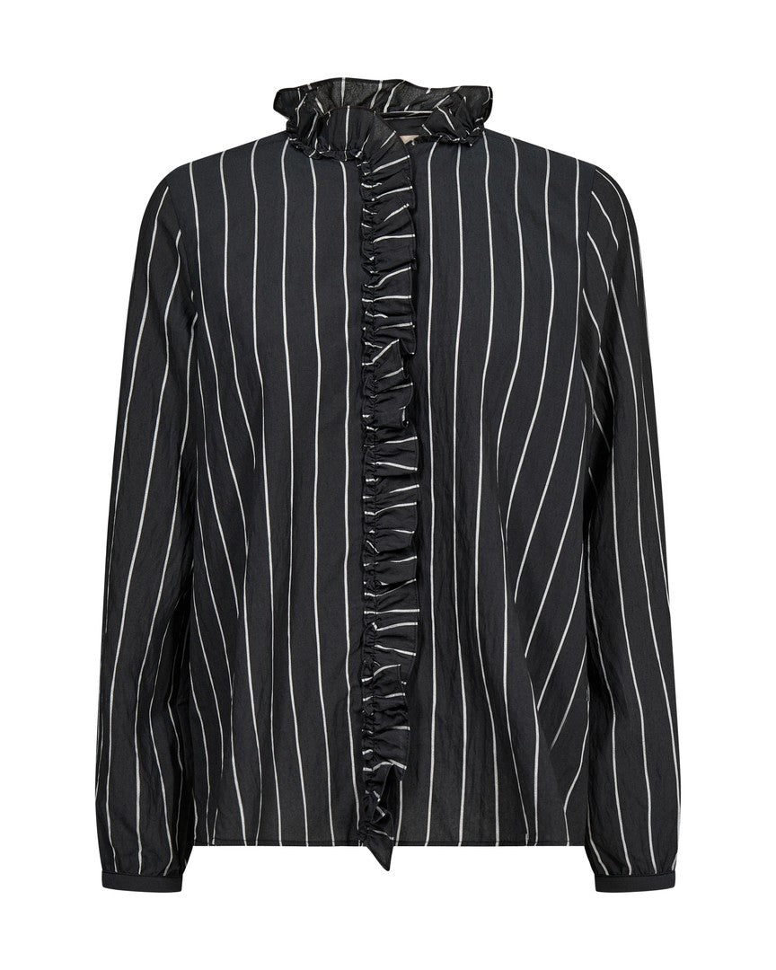 Mos Mosh Billy Stripe Shirt Phantom