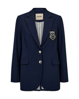 Mos Mosh Marjurie Piet Blazer Maritime Blue