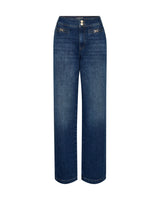 Mos Mosh Candia Peach Jeans Dark Blue