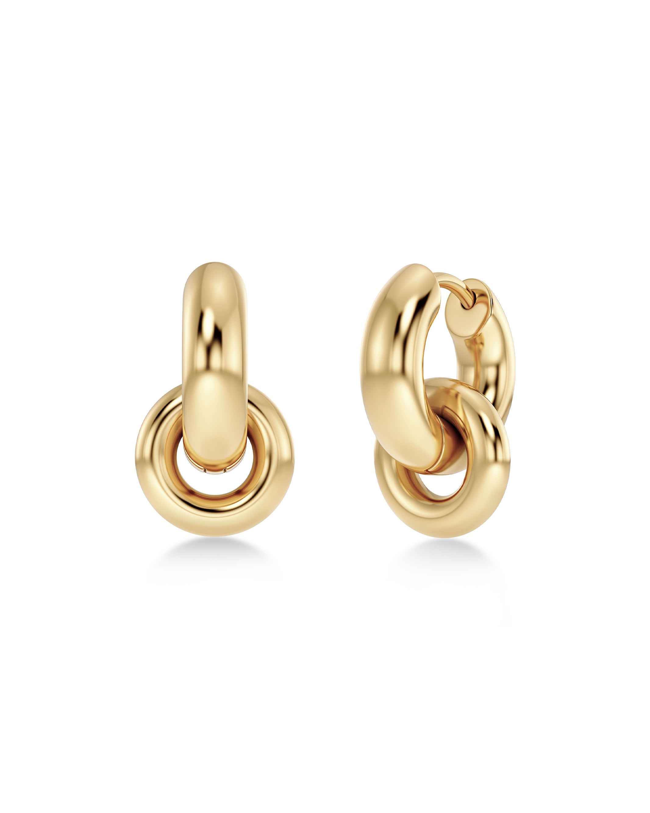 EDBLAD Chunky Eternal Earrings Gold