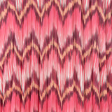 ESQUALO Dress Zigzag Print 14008 Strawberry