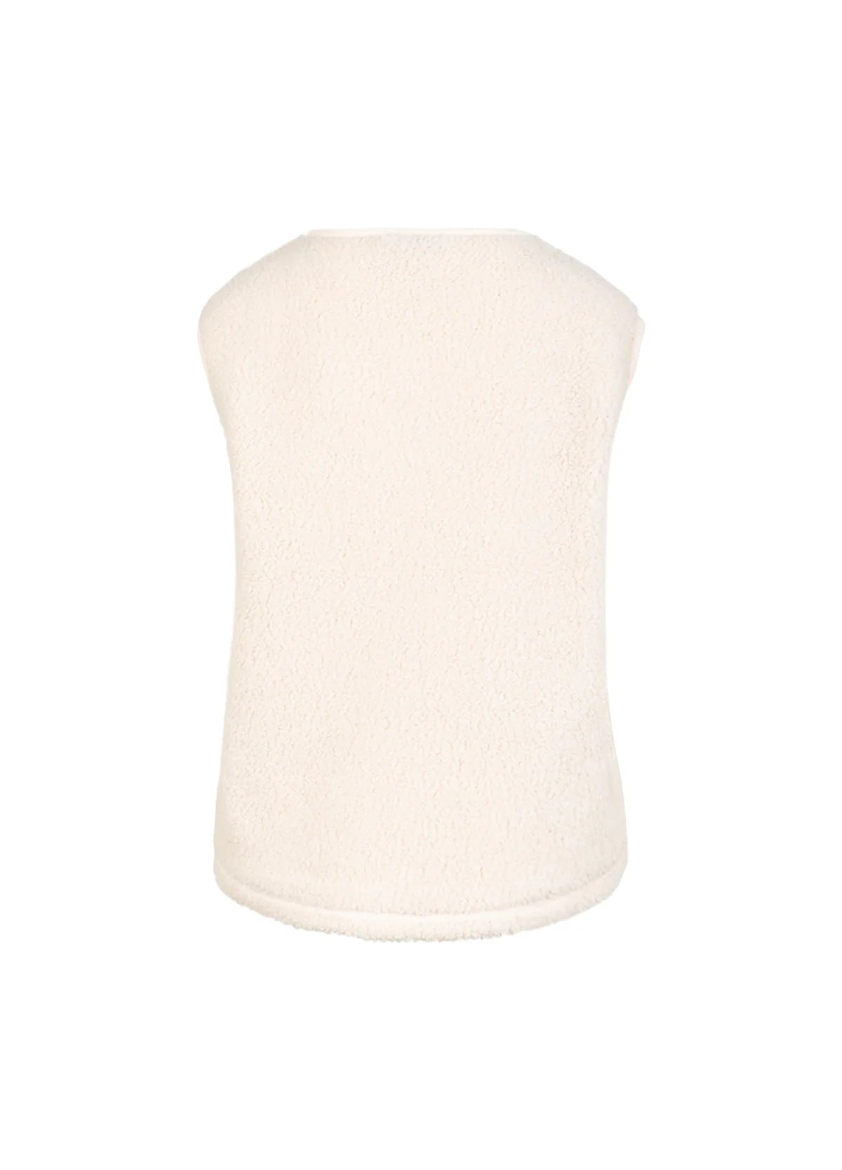COSTER COPENHAGEN JAMIE Fleece Vest Off White