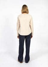 COSTER COPENHAGEN JAMIE Fleece Vest Off White