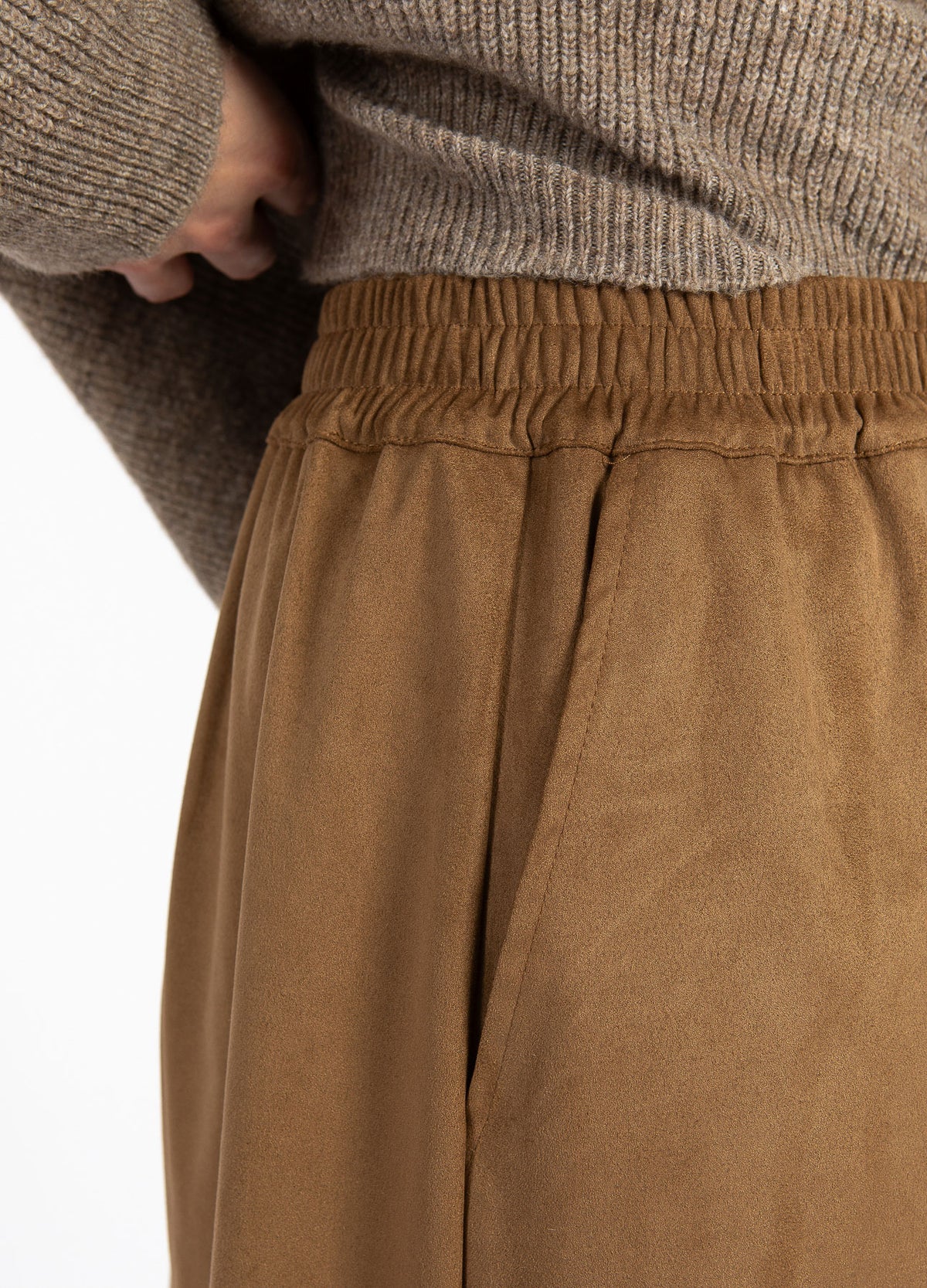 COSTER COPENHAGEN ROMY Long Skirt Golden Brown