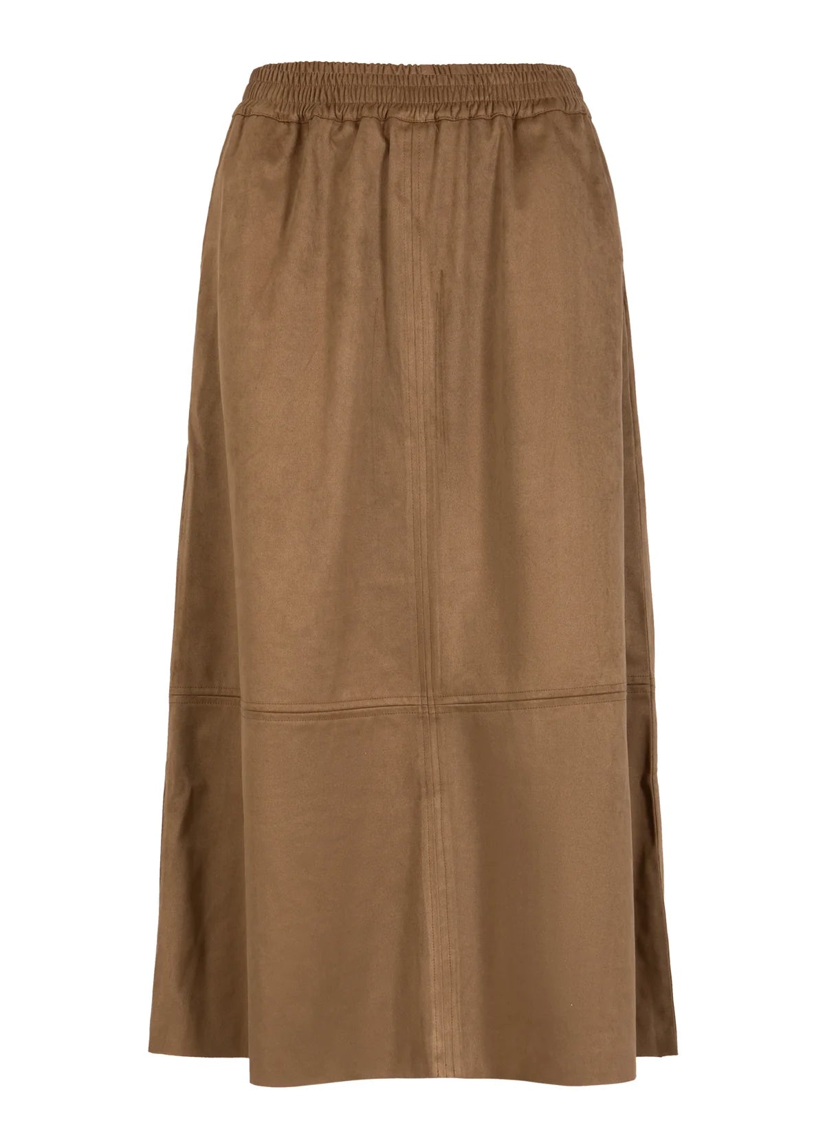 COSTER COPENHAGEN ROMY Long Skirt Golden Brown
