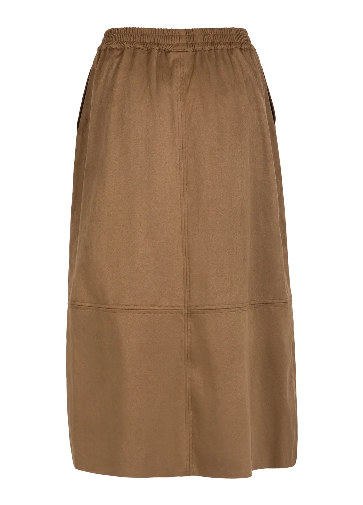 COSTER COPENHAGEN ROMY Long Skirt Golden Brown