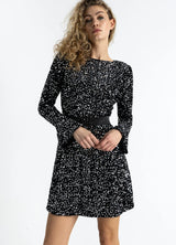 COSTER COPENHAGEN SEQUINS DRESS Black / Silver