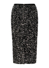 COSTER COPENHAGEN SEQUINS SKIRT  Black / Silver (Copy)