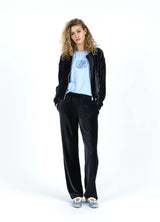 COSTER COPENHAGEN Velvet Pants SILLE Fit Black