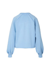 COSTER COPENHAGEN Sweat with Scuba Rose Pastel Blue