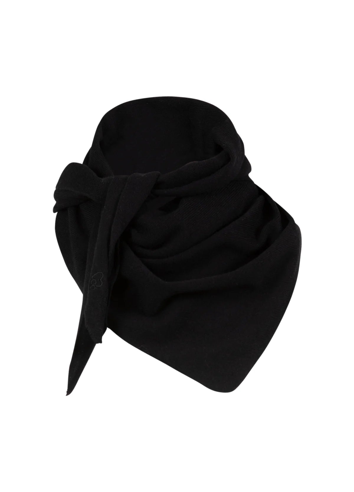 COSTER COPENHAGEN Soft Cashmere Triangle Scarf Black