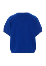 BITTE KAI RAND Cloud Cashmere Blouse Cobalt 14944