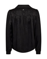 Mos Mosh Aldo Monogram Blouse Black