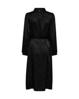 Mos Mosh Raya Monogram Dress Black