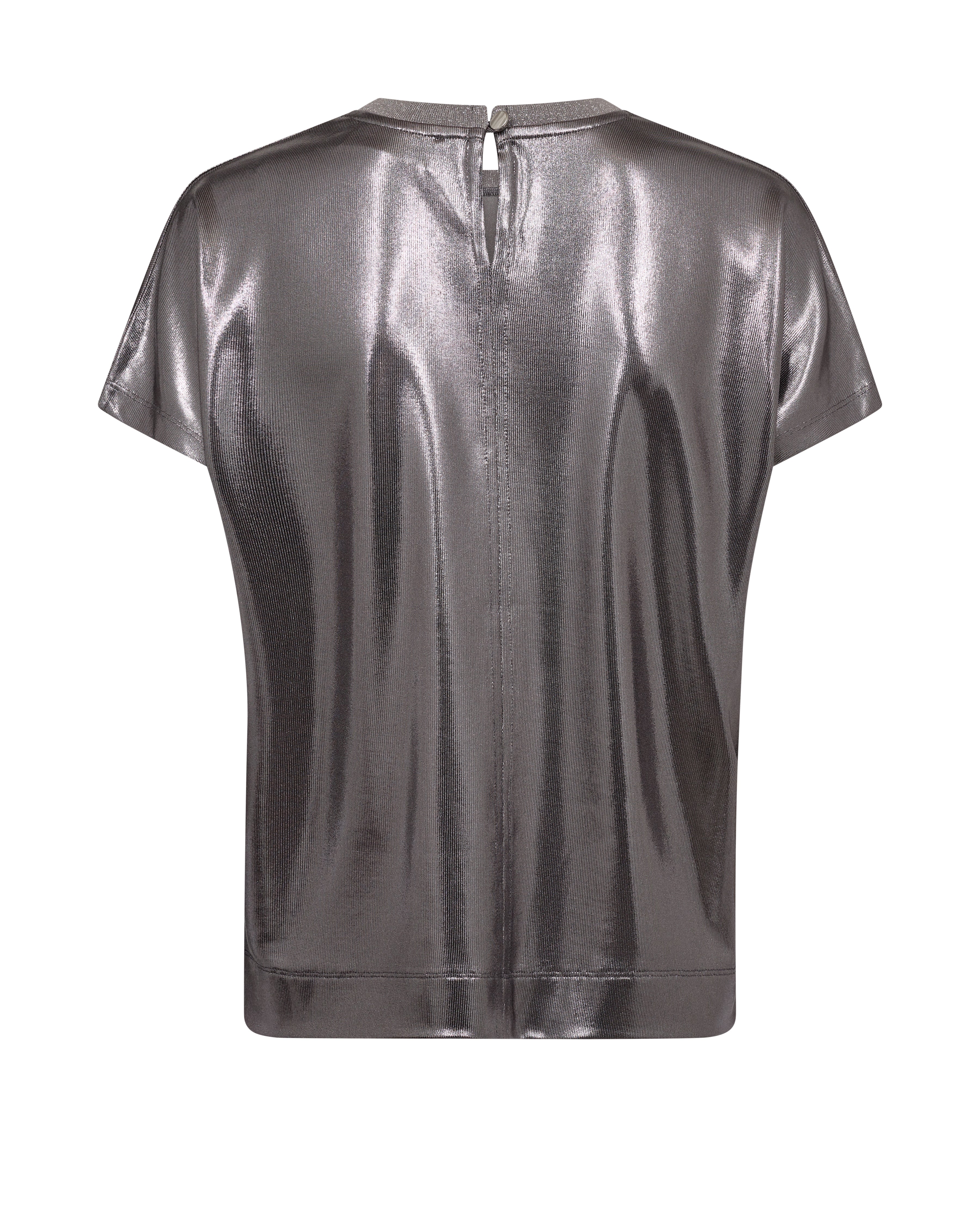 Mos Mosh Nivola O-Neck Metallic Tee Mockingbird