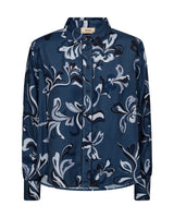 Mos Mosh Abina Serve Shirt Ensign Blue