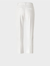 Marc Cain FRANCA Pants in light cotton White WP81.13W51