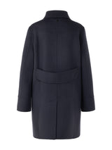 Marc Cain Collections Wool Coat with Decorative Stitching Periscope AC11.02W33